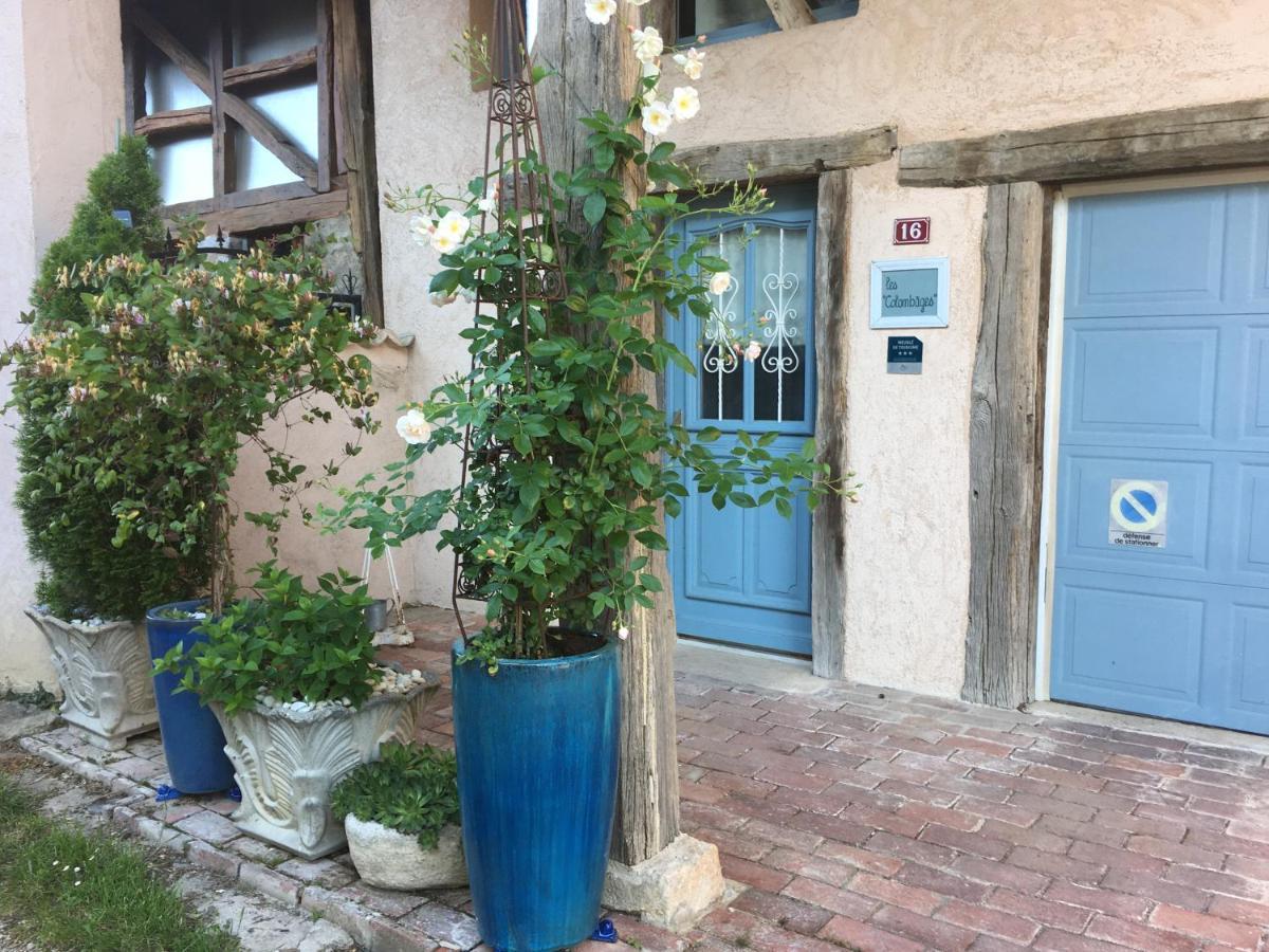 Les Colombages Biziat Exterior foto